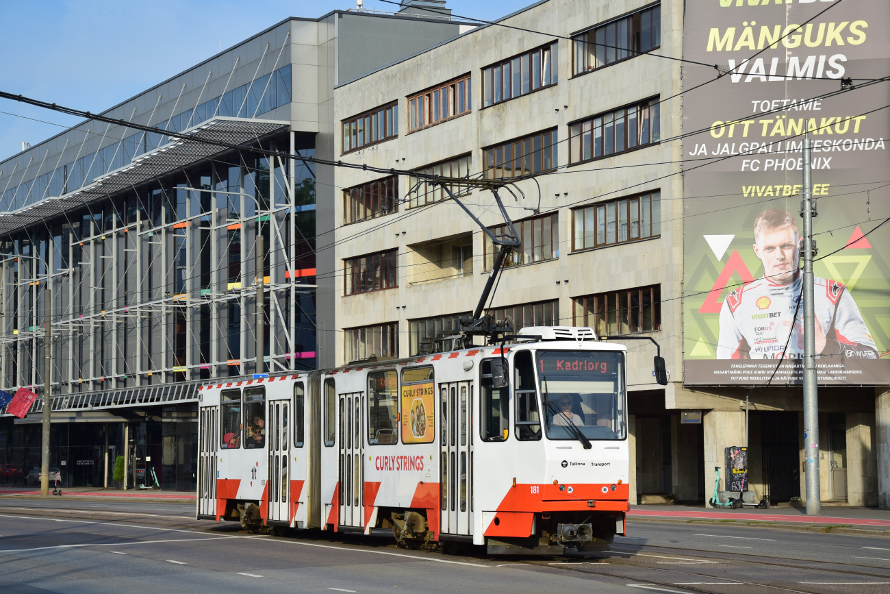 Таллин, Tatra KT4TM № 181
