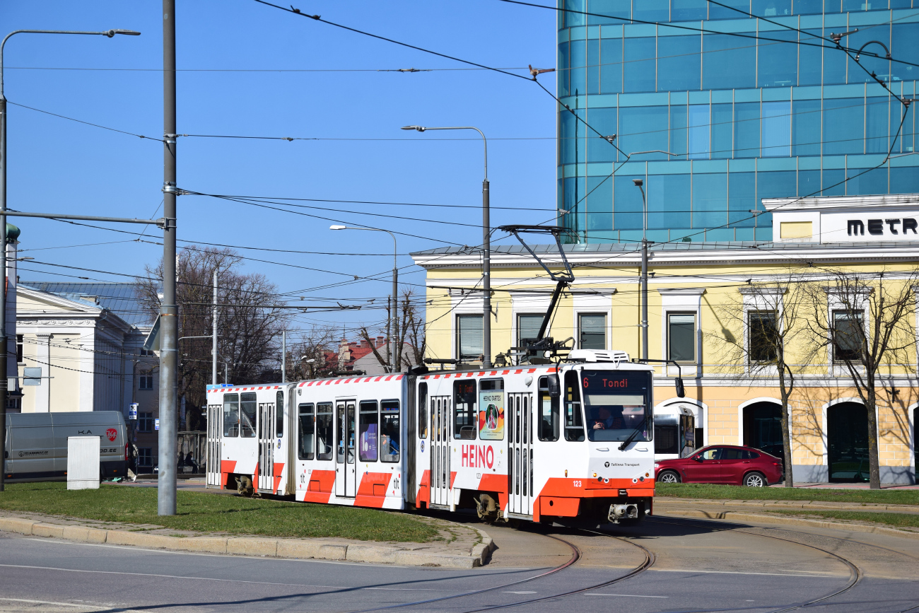 Таллин, Tatra KT6TM № 123