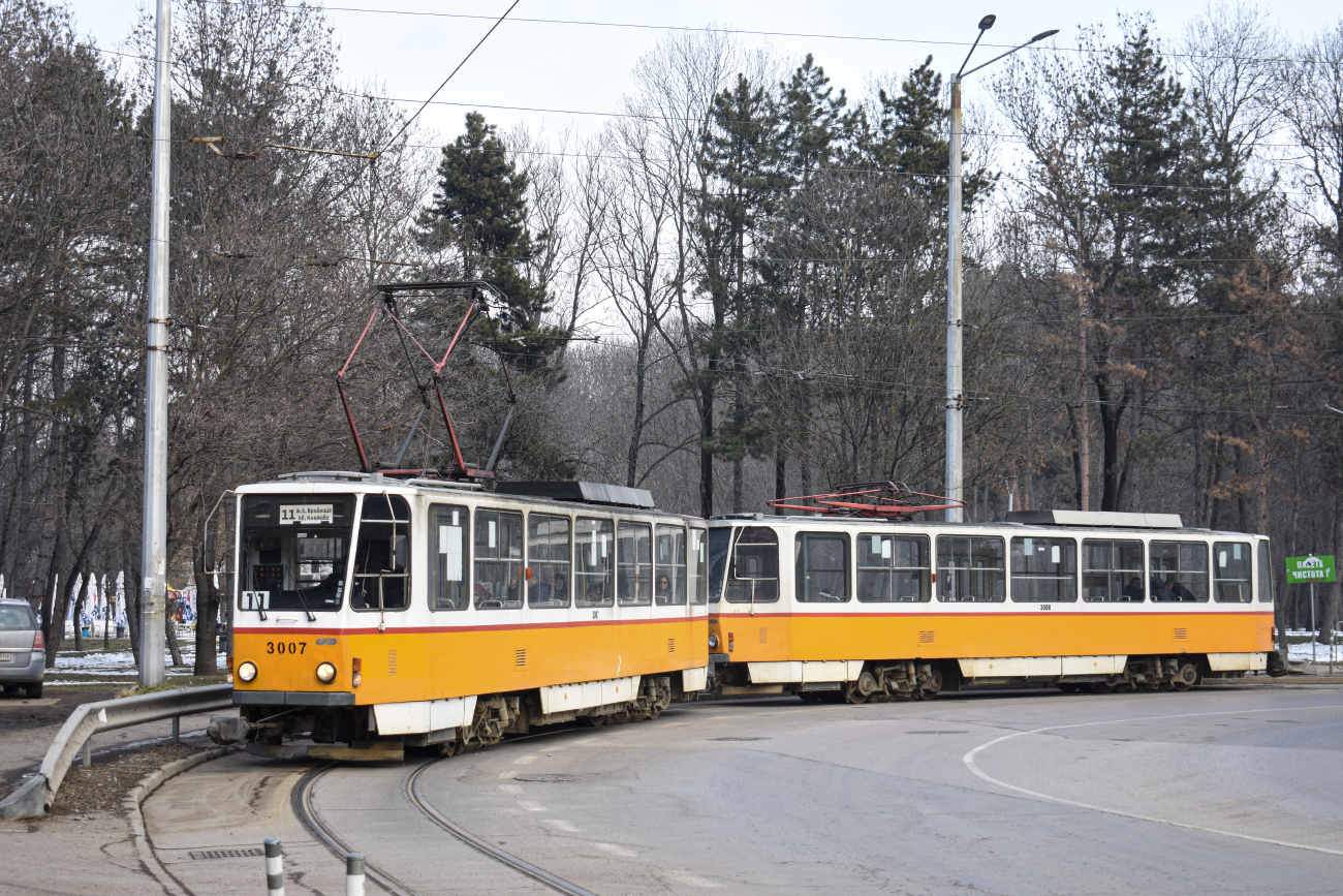 София, Tatra T6A2B № 3007
