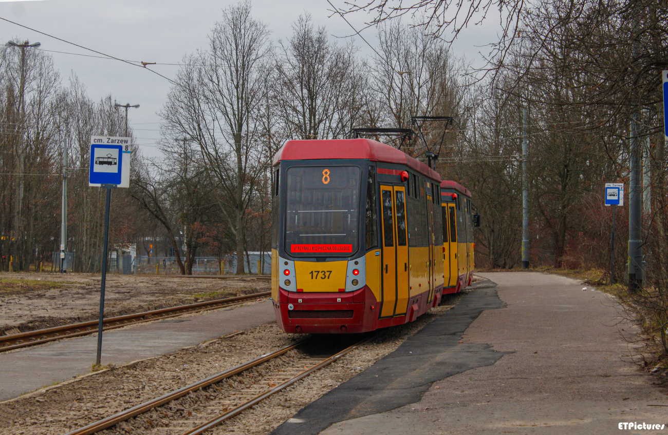 Лодзь, Konstal/MPK 805N-MD14 № 1737