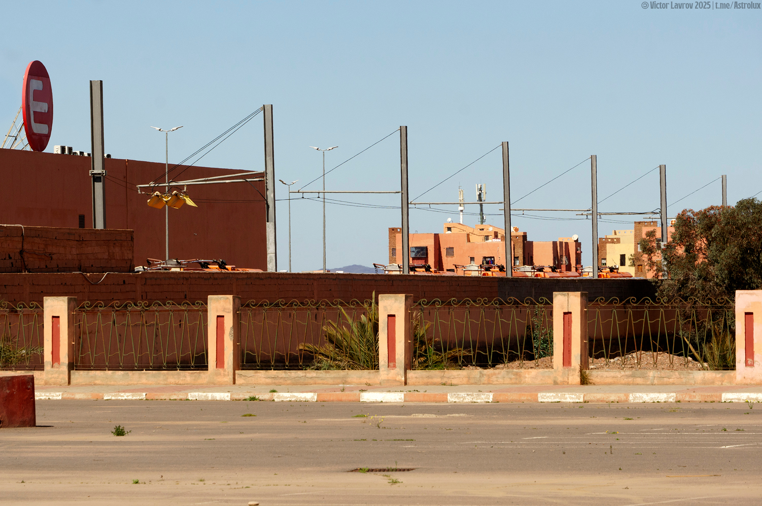 Marrakesh — Trolleybus Lines and Infrastructure