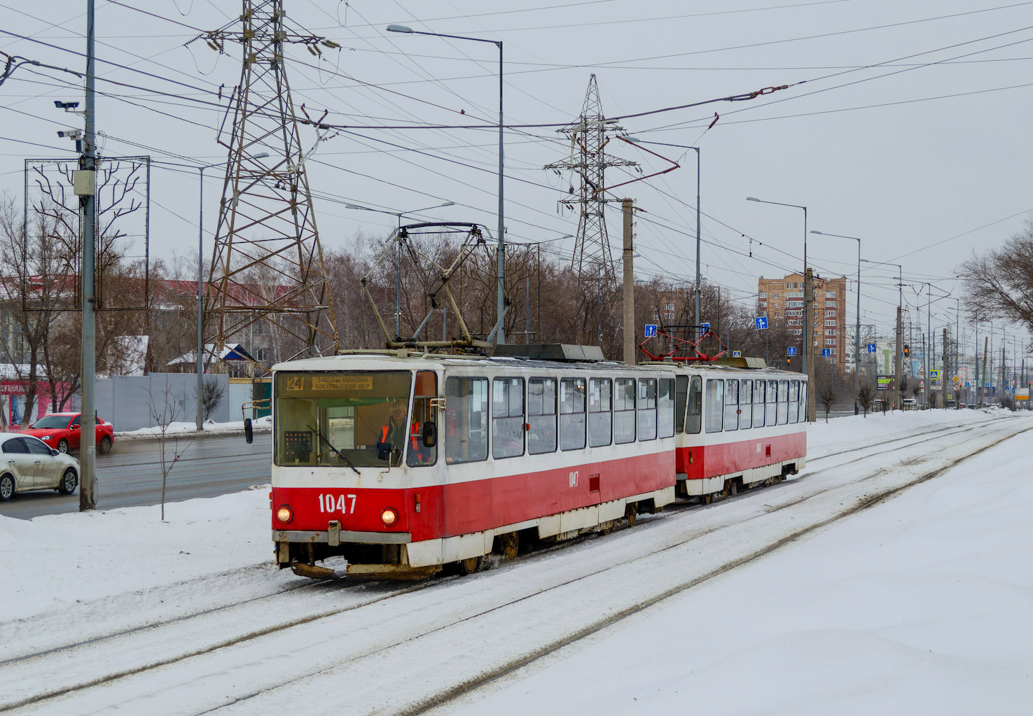 Самара, Tatra T6B5SU № 1047
