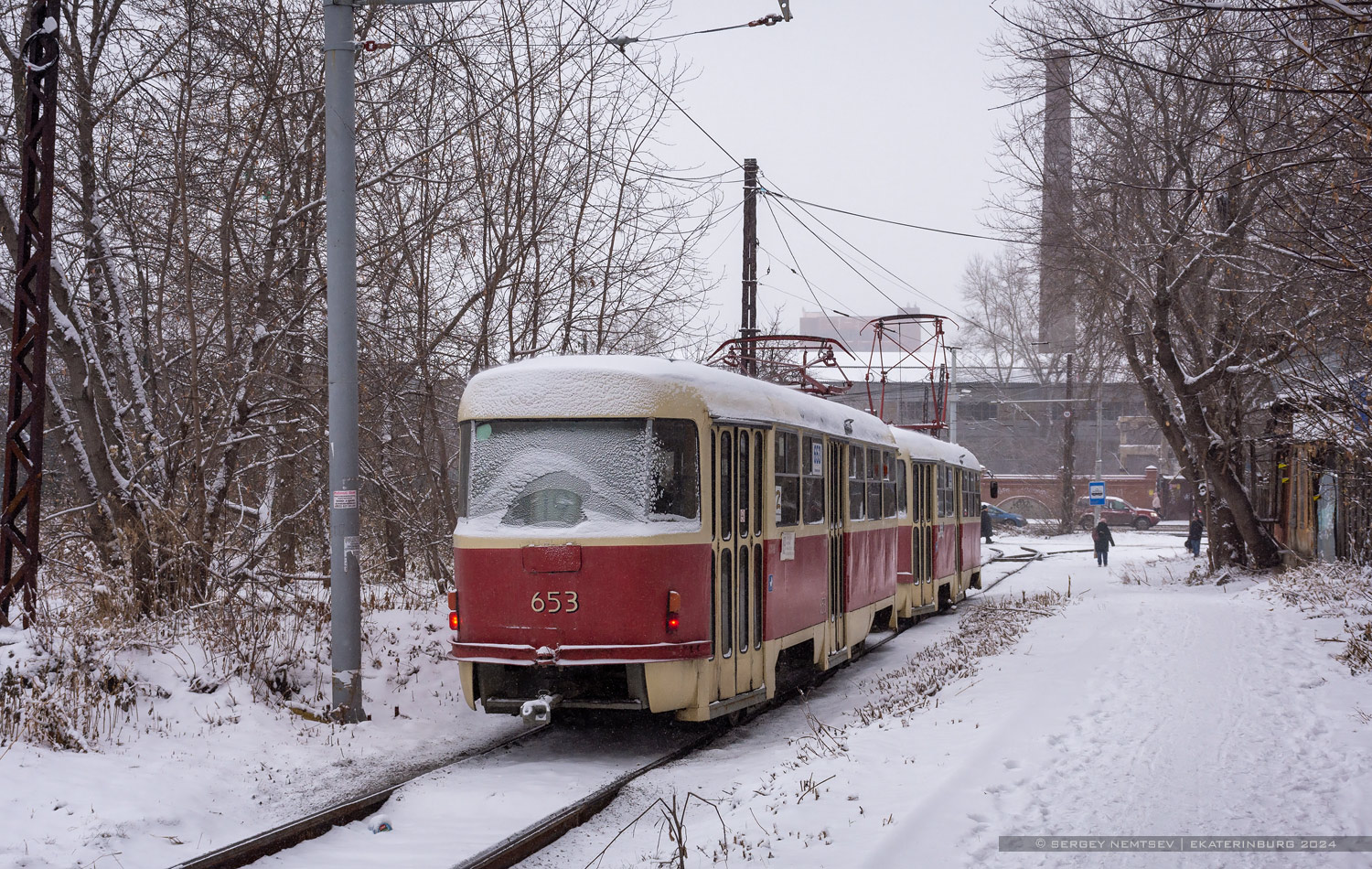 Екатеринбург, Tatra T3SU № 653