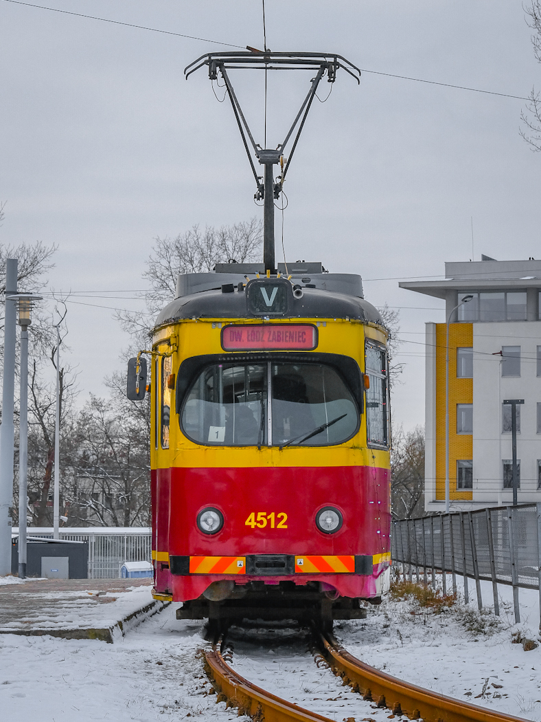 Łódź, Duewag GT8NF № 4512