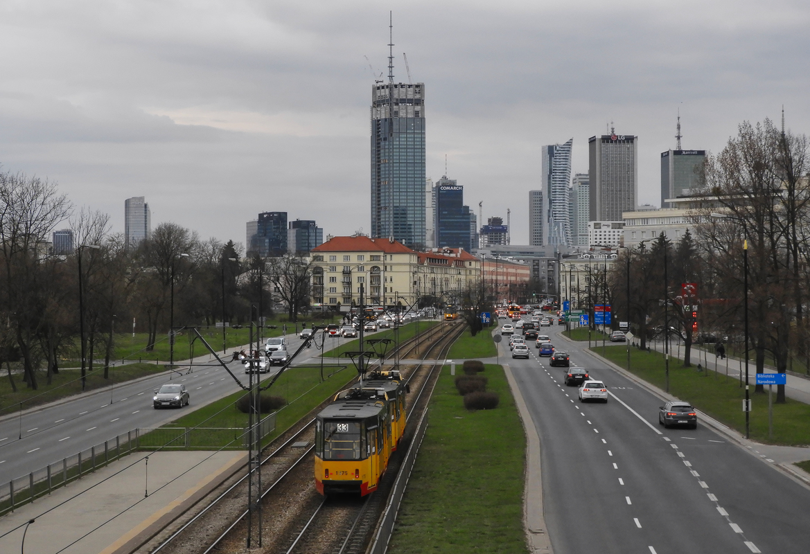 Варшава, Konstal 105Na № 1375