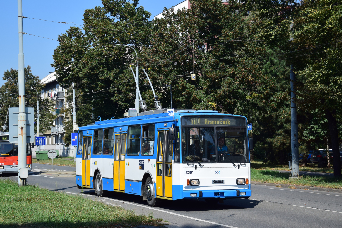 Острава, Škoda 14TrM № 3261; Острава — 7.9.2024 — Парад в честь 130-летия общественного транспорта в Остраве