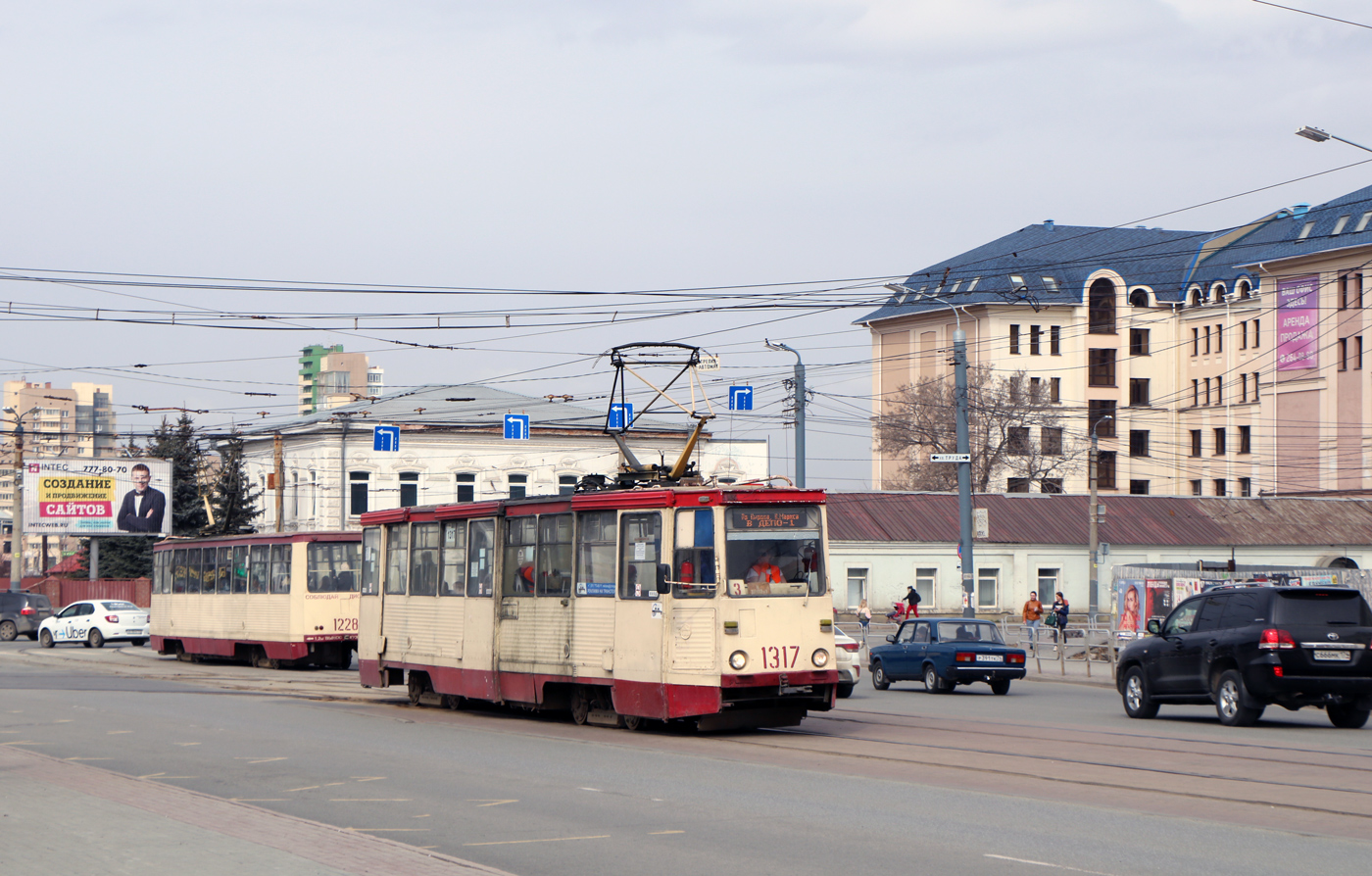 Челябинск, 71-605 (КТМ-5М3) № 1317