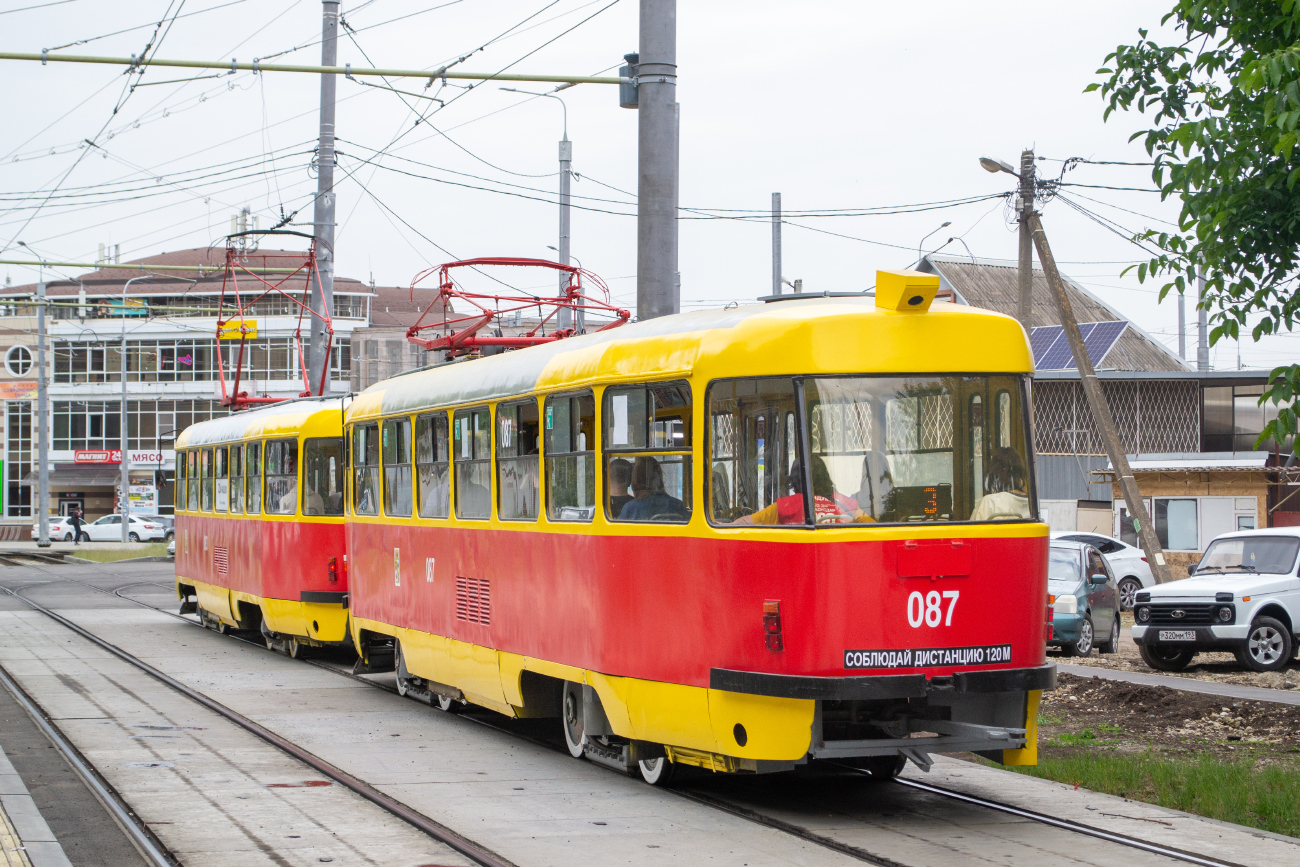Краснодар, Tatra T3SU № 087 Краснодар, Tatra T3SU № 087