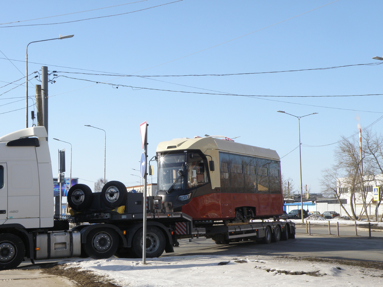 Nizhny Novgorod, BKM Т856 «MiNiN» № Б/Н; Nizhny Novgorod — Trams without numbers