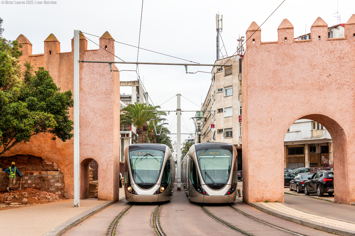 Рабат - Сале, Alstom Citadis 302 № 040; Рабат - Сале, Alstom Citadis 302 № 027; Рабат - Сале — Трамвай — Разные фотографии