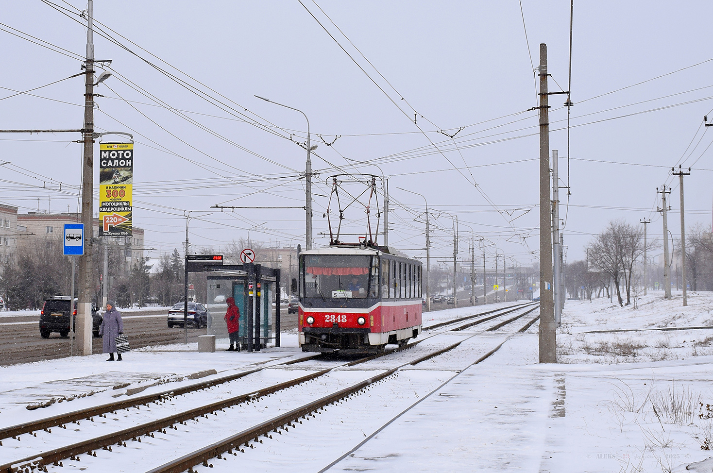 Volgograd, Tatra T6B5SU № 2848 Volgograd, Tatra T6B5SU № 2848