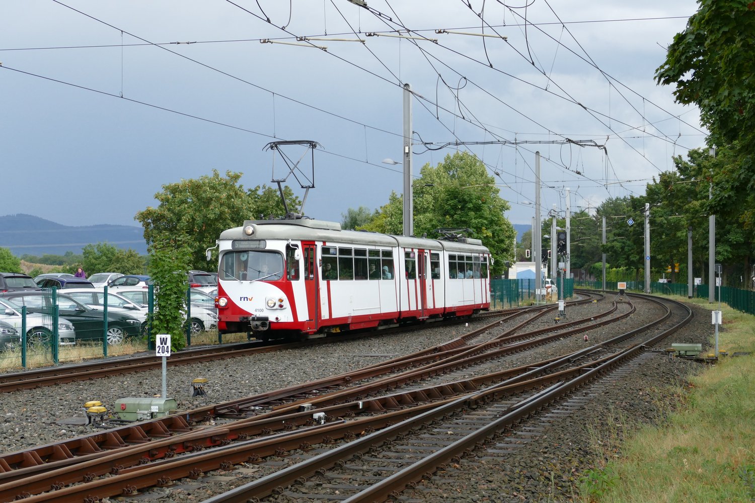 Рейн-Неккар, Duewag GT8 № 4100