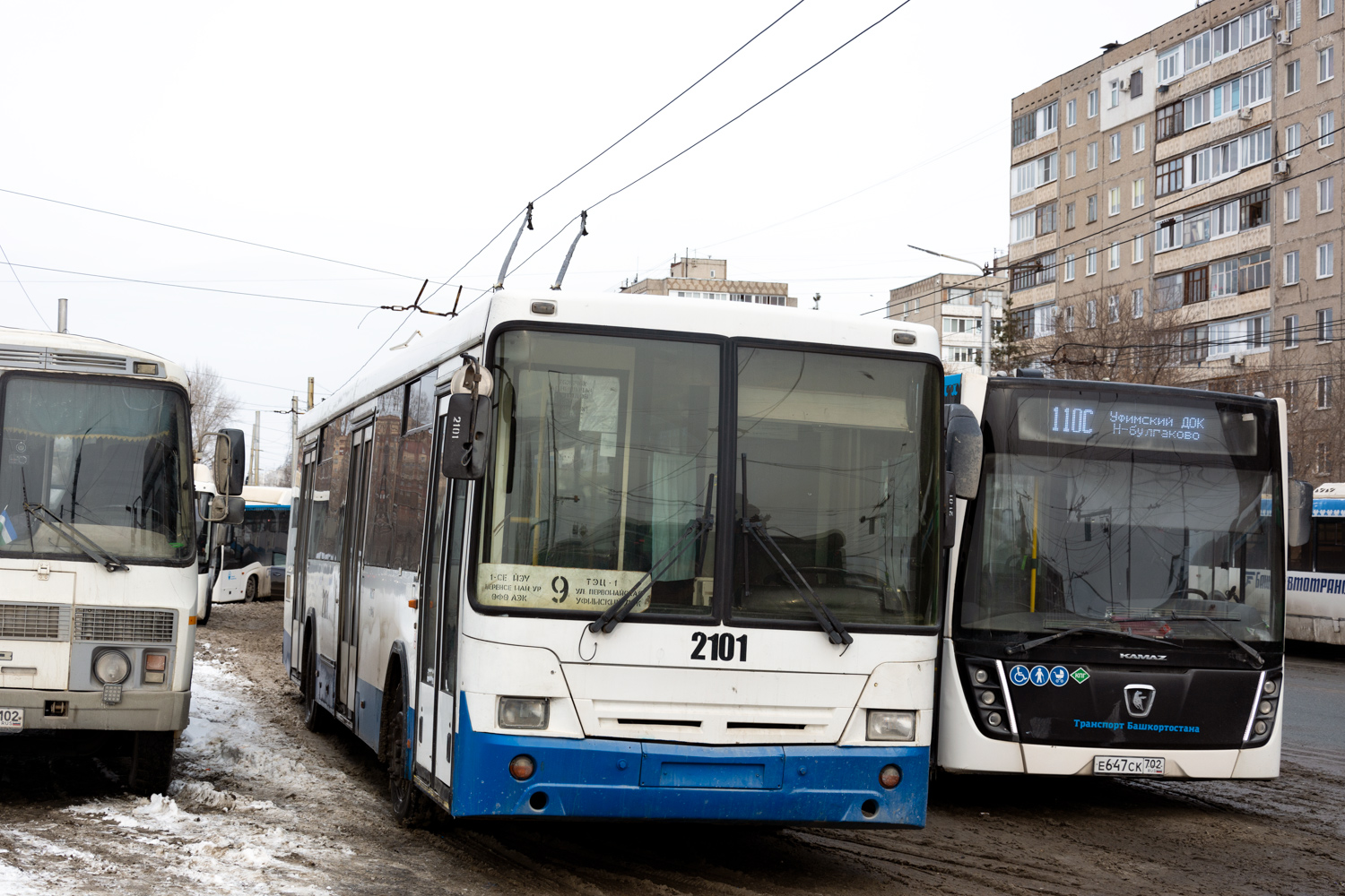 Уфа, НефАЗ-БТЗ 52765А № 2101