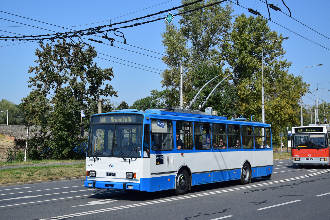 Острава, Škoda 14TrM № 3261; Острава — 7.9.2024 — Парад в честь 130-летия общественного транспорта в Остраве