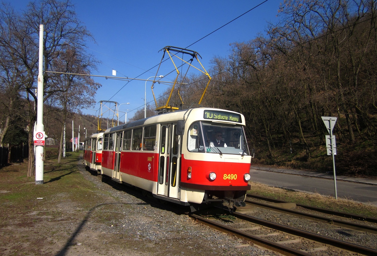 Прага, Tatra T3R.P № 8490 Прага, Tatra T3R.P № 8490