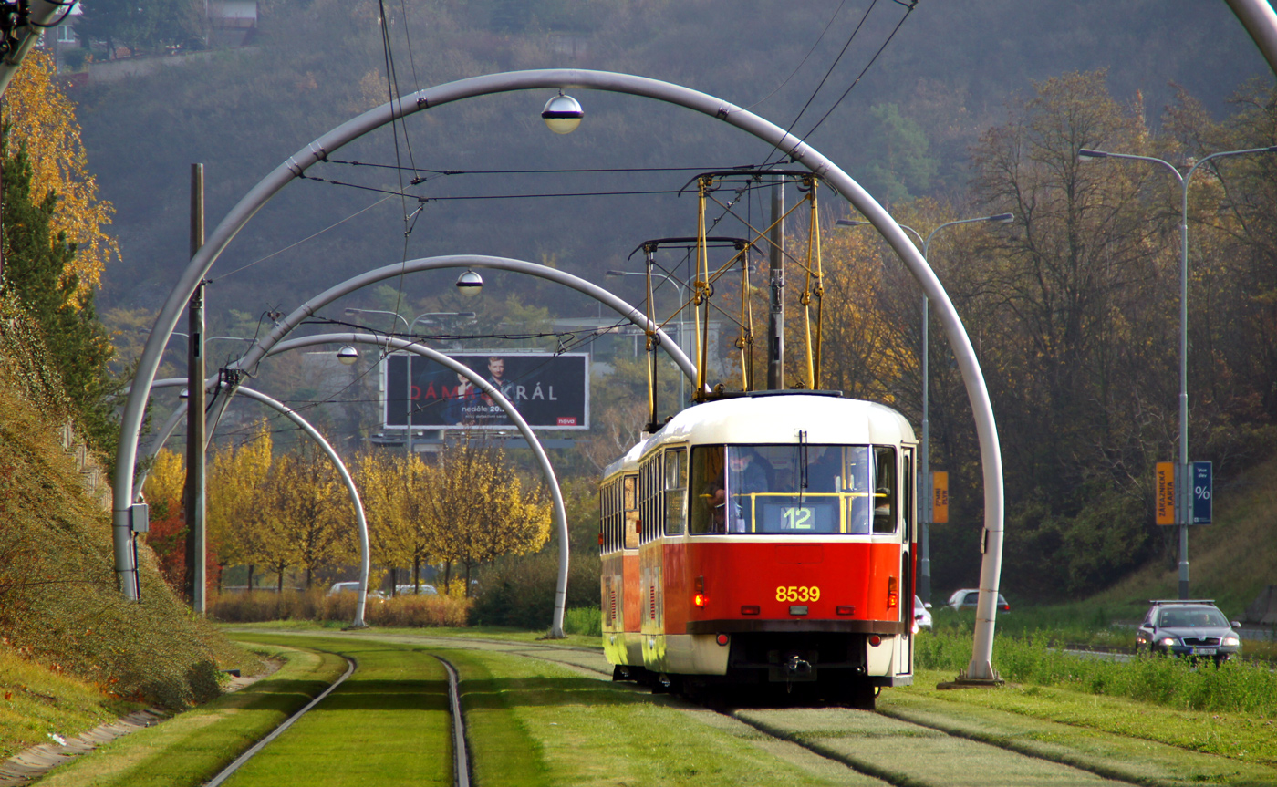 Прага, Tatra T3R.P № 8539