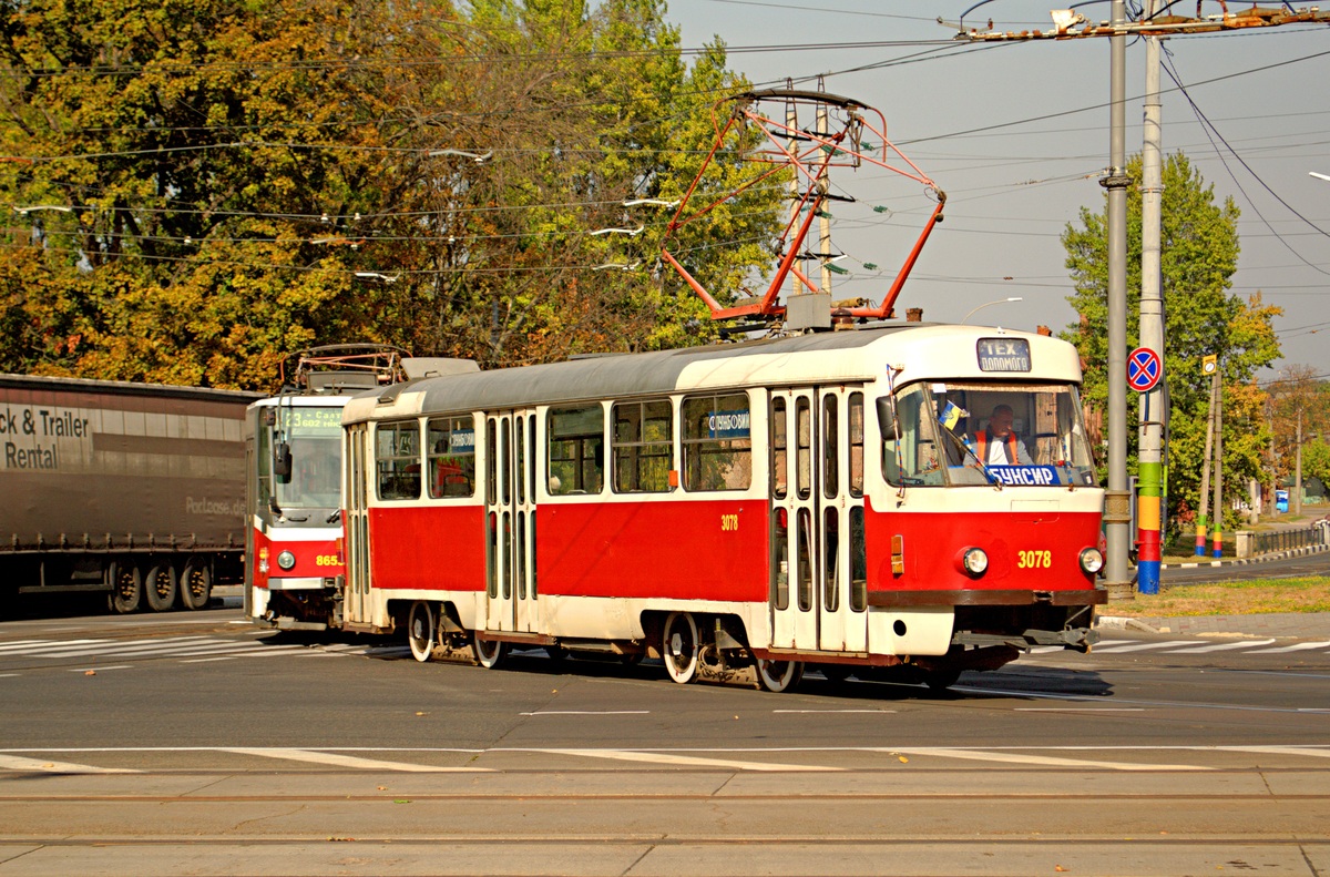 Харьков, Tatra T3SUCS № 3078
