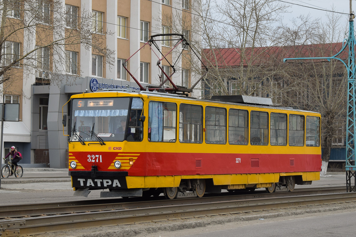Barnaul, Tatra T6B5SU № 3271