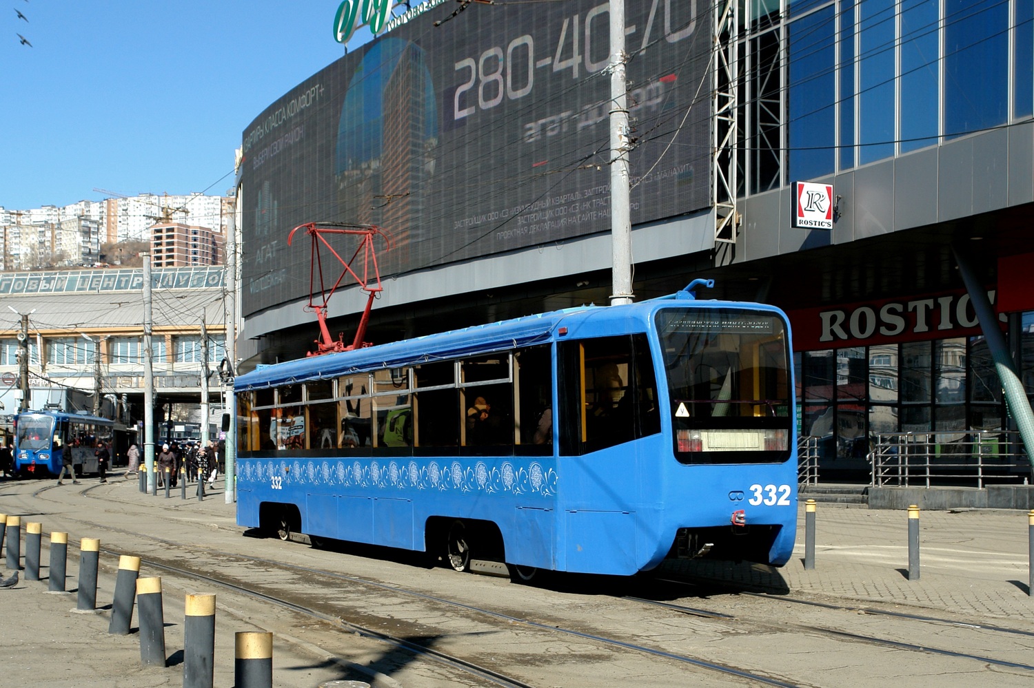 Владивосток, 71-619КС № 332 Владивосток, 71-619КС № 332