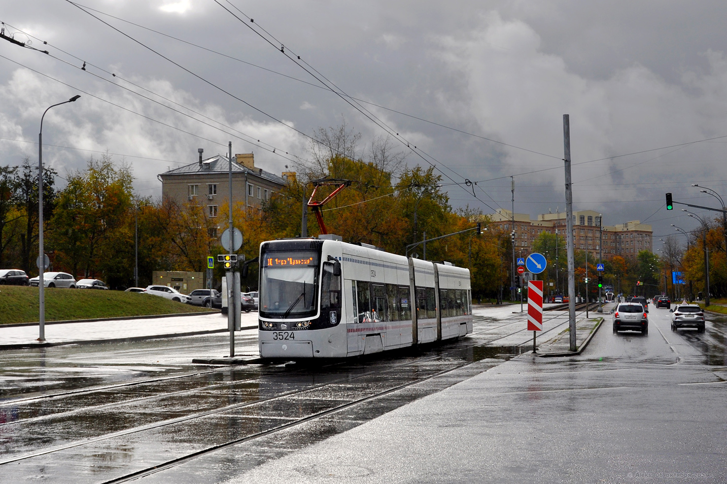 Москва, 71-414 (Pesa Fokstrot) № 3524