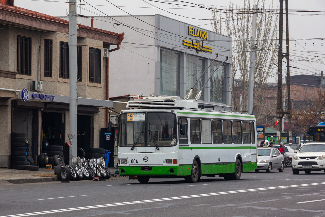 Ереван, ЛиАЗ-5280 (ВЗТМ) № 004