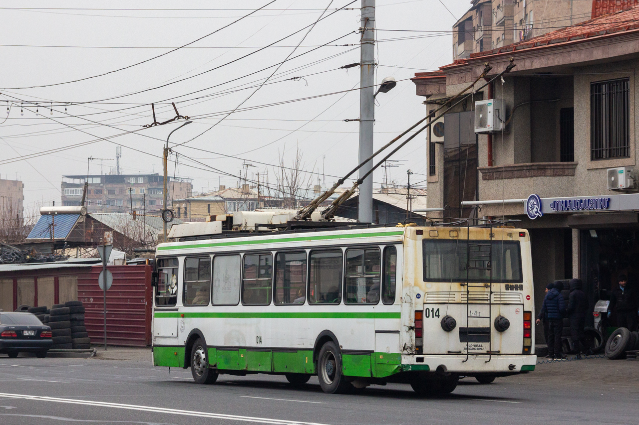 Ереван, ЛиАЗ-5280 (ВЗТМ) № 014