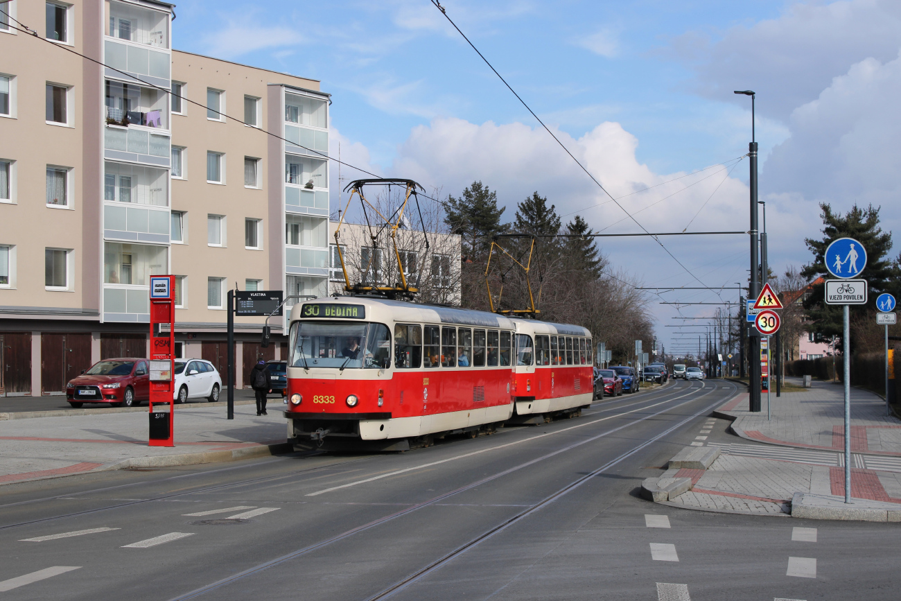 Прага, Tatra T3R.P № 8333