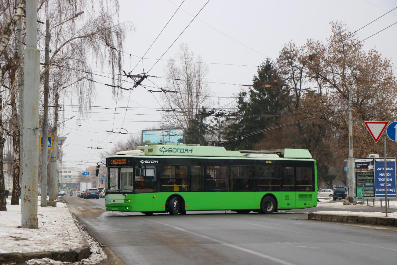 Харьков, Богдан Т70117 № 3624