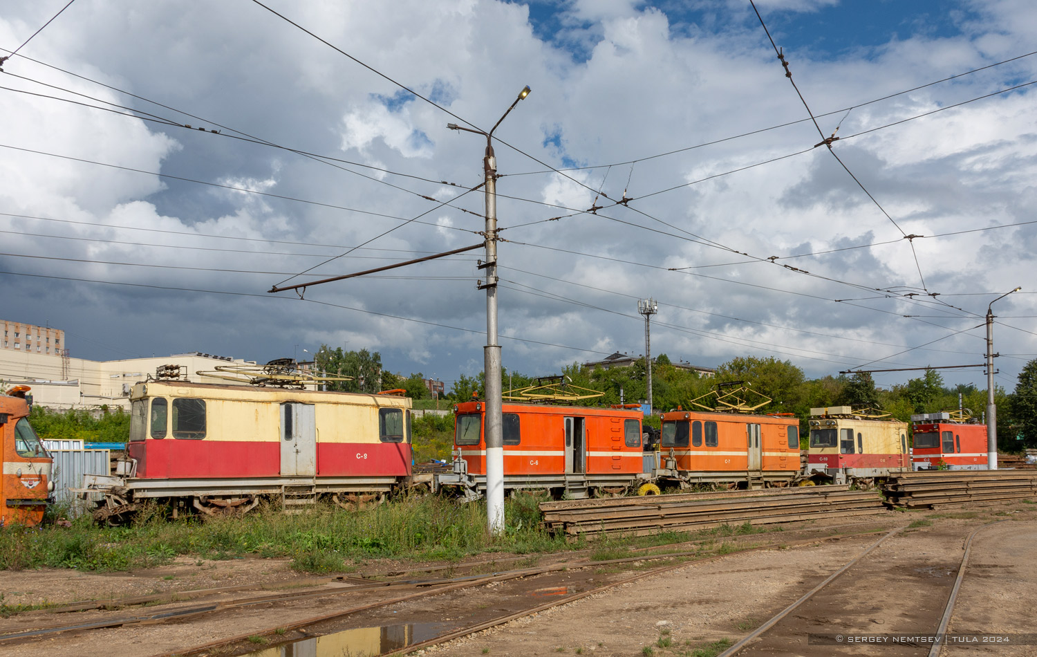 Tula, GS-4 Nr. С-9; Tula, GS-4 Nr. С-6; Tula, GS-4 Nr. С-7; Tula, VTK-01 Nr. С-10