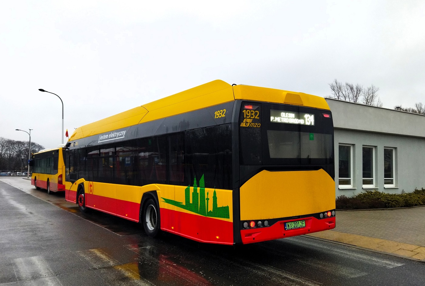 Варшава, Solaris Urbino IV 12 Electric № 1932