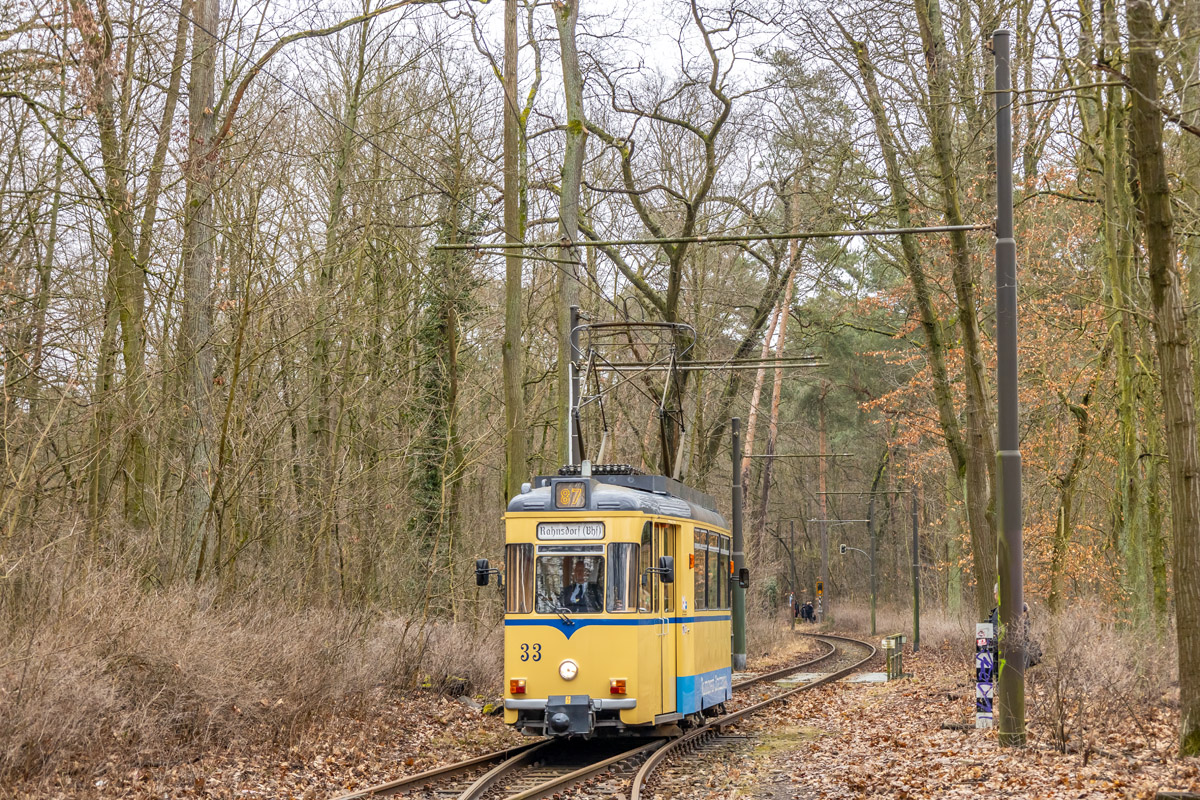 Woltersdorf, Gotha T57 № 33; Woltersdorf — Official farewell to the Gotha cars in regular service (01.03.2025)
