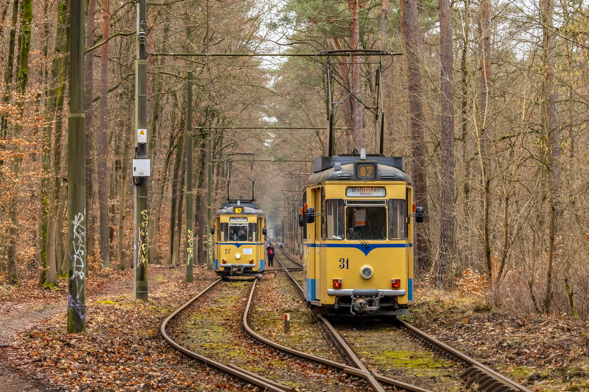 Вольтерсдорф, Gotha T57 № 31; Вольтерсдорф — Официальное прощание с вагонами Гота в регулярной эксплуатации (01.03.2025)