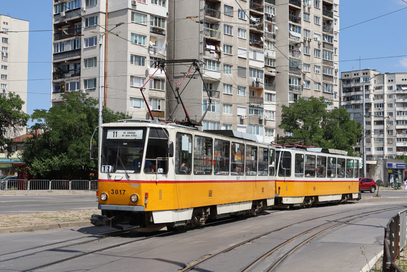 София, Tatra T6A2B № 3017
