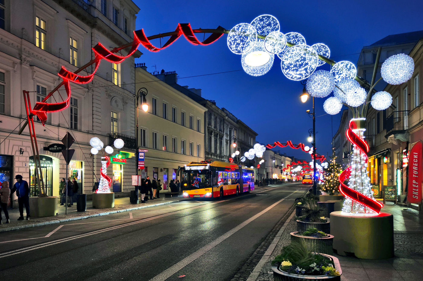 Варшава, Solaris Urbino IV 18 Electric № 5913