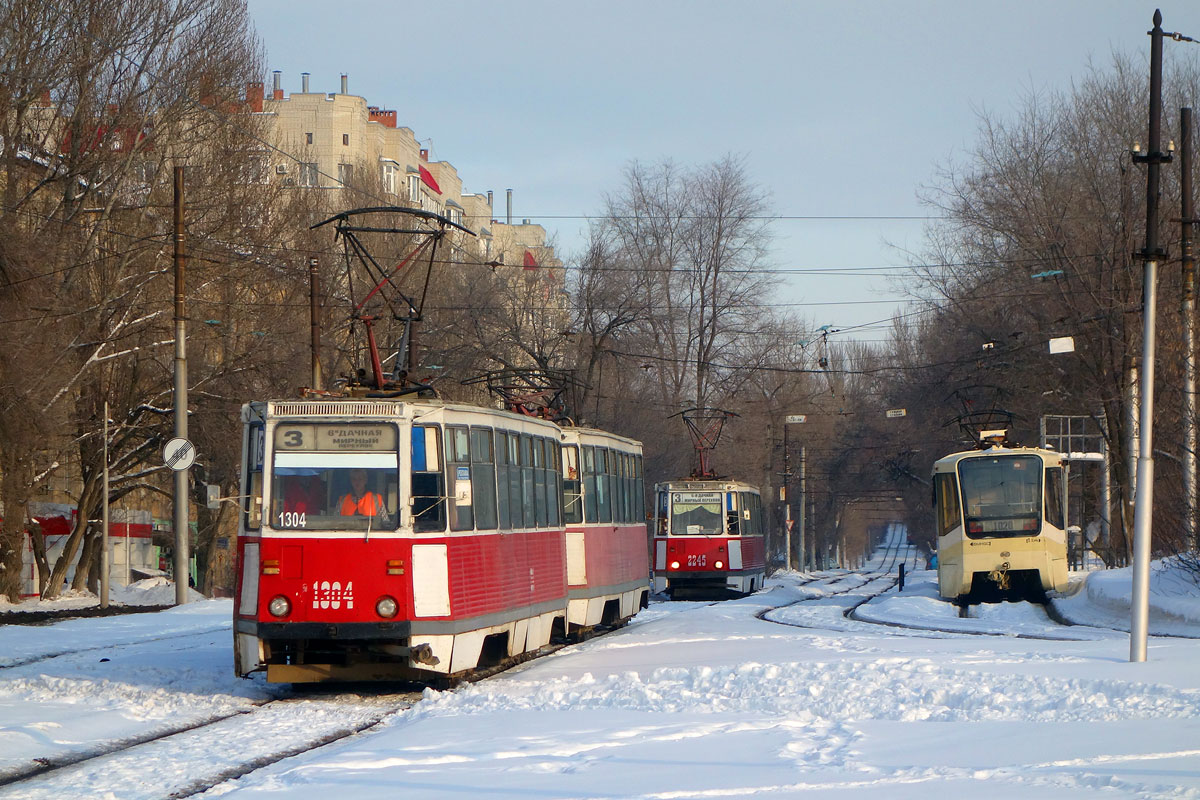 Саратов, 71-605 (КТМ-5М3) № 1304
