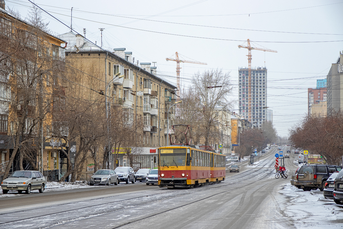 Екатеринбург, Tatra T6B5SU № 747