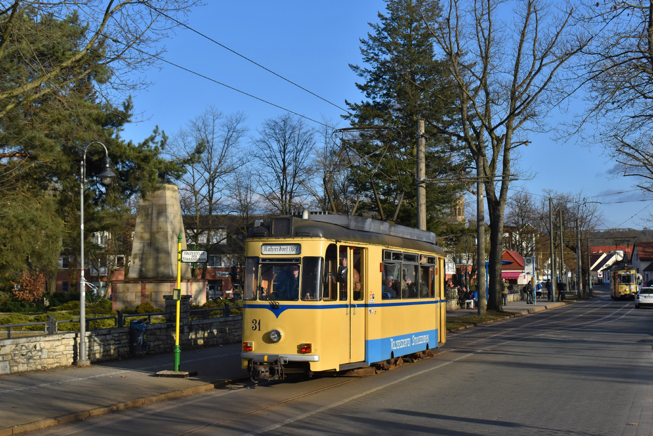 Woltersdorf, Gotha T57 Br. 31; Woltersdorf — Official farewell to the Gotha cars in regular service (01.03.2025)