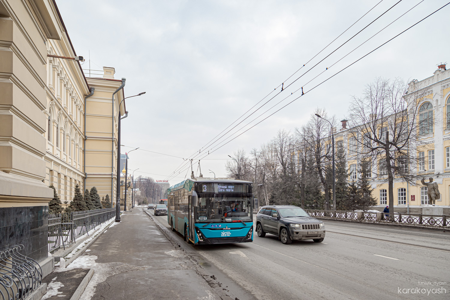 Казань, МАЗ-303Т22 № 2027