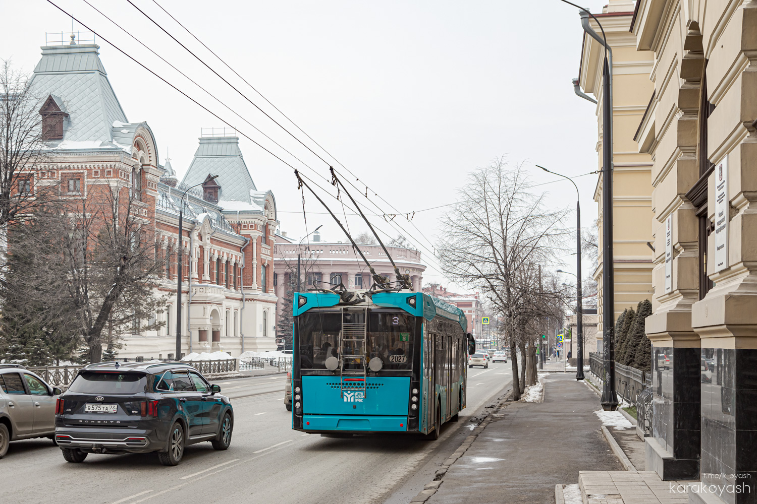 Казань, МАЗ-303Т22 № 2027