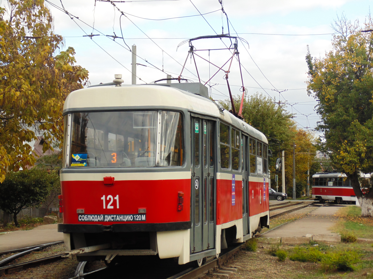 Краснодар, Tatra T3SU КВР МРПС № 121