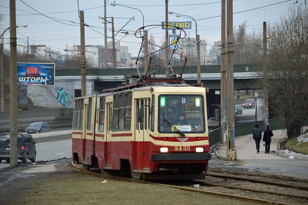 Санкт-Петербург, ЛВС-86К № 3435