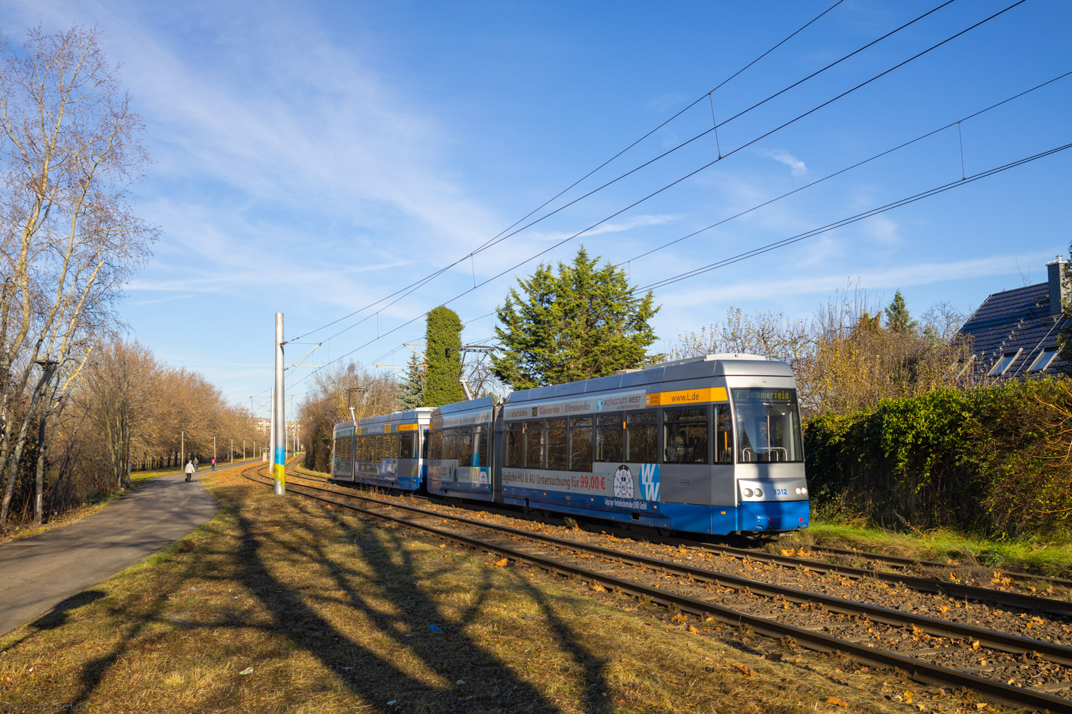 Лейпциг, Leoliner Fahrzeug-Bau Leipzig NGTW6L № 1312
