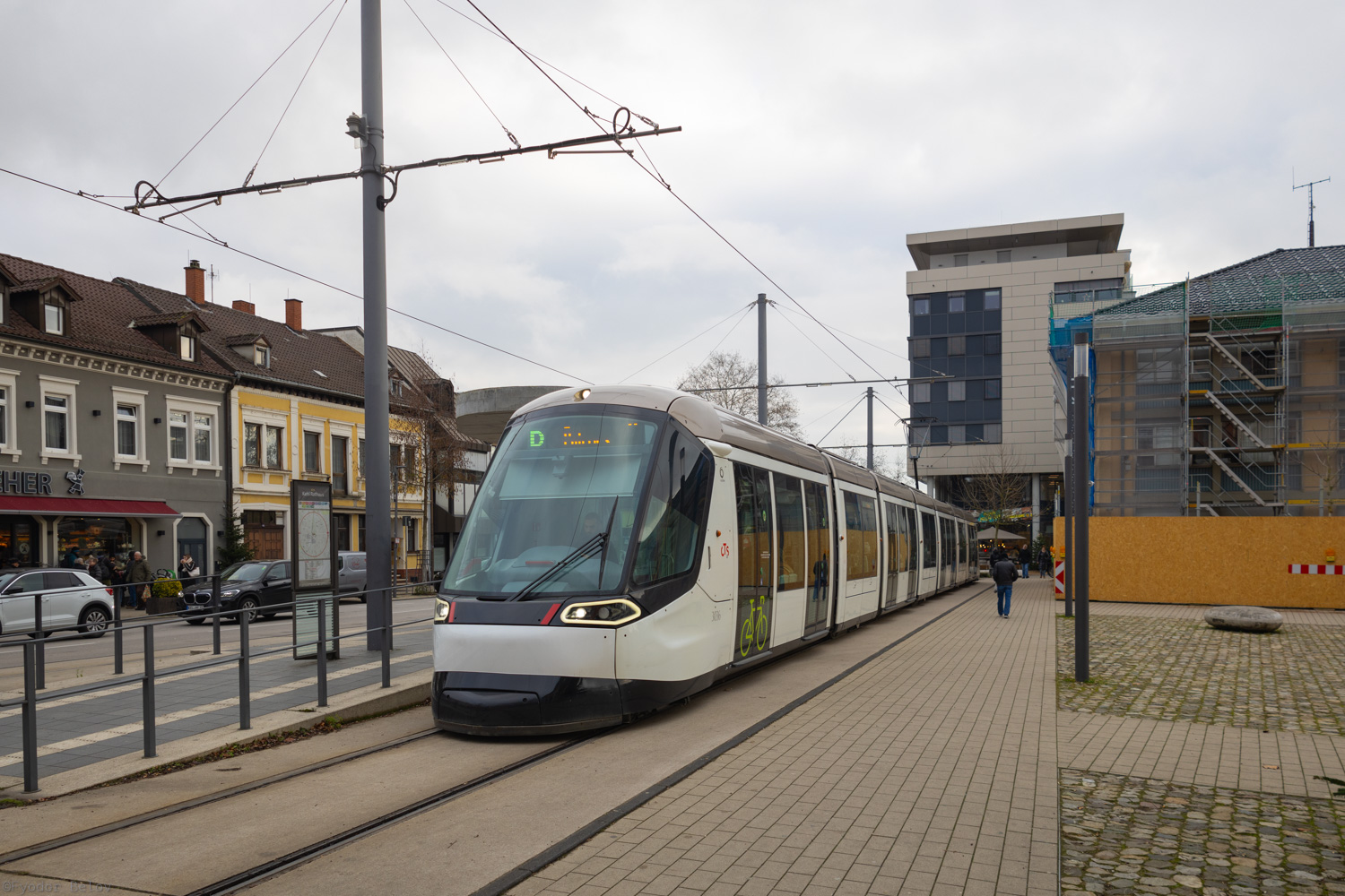Straßburg, Alstom Citadis 403NG Nr. 3036