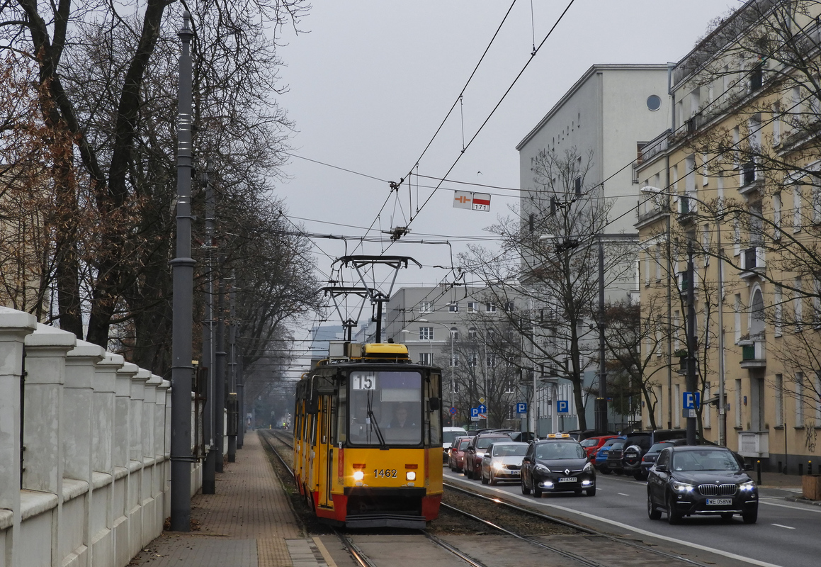 Варшава, Konstal 105Nm № 1462