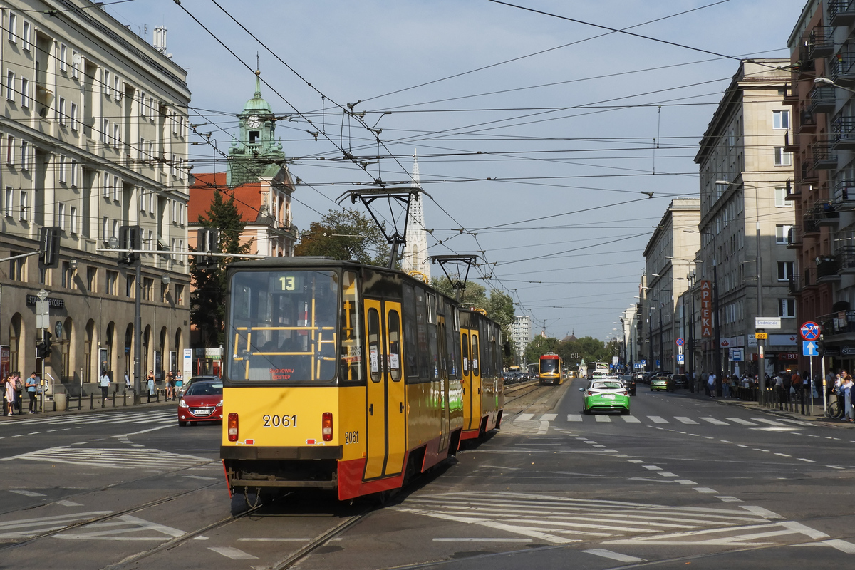 Варшава, Konstal 105N2k № 2061