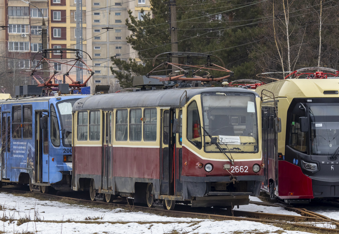 Žemutinis Naugardas, Tatra T3SU GOH TRZ nr. 2662; Žemutinis Naugardas — Trams without numbers