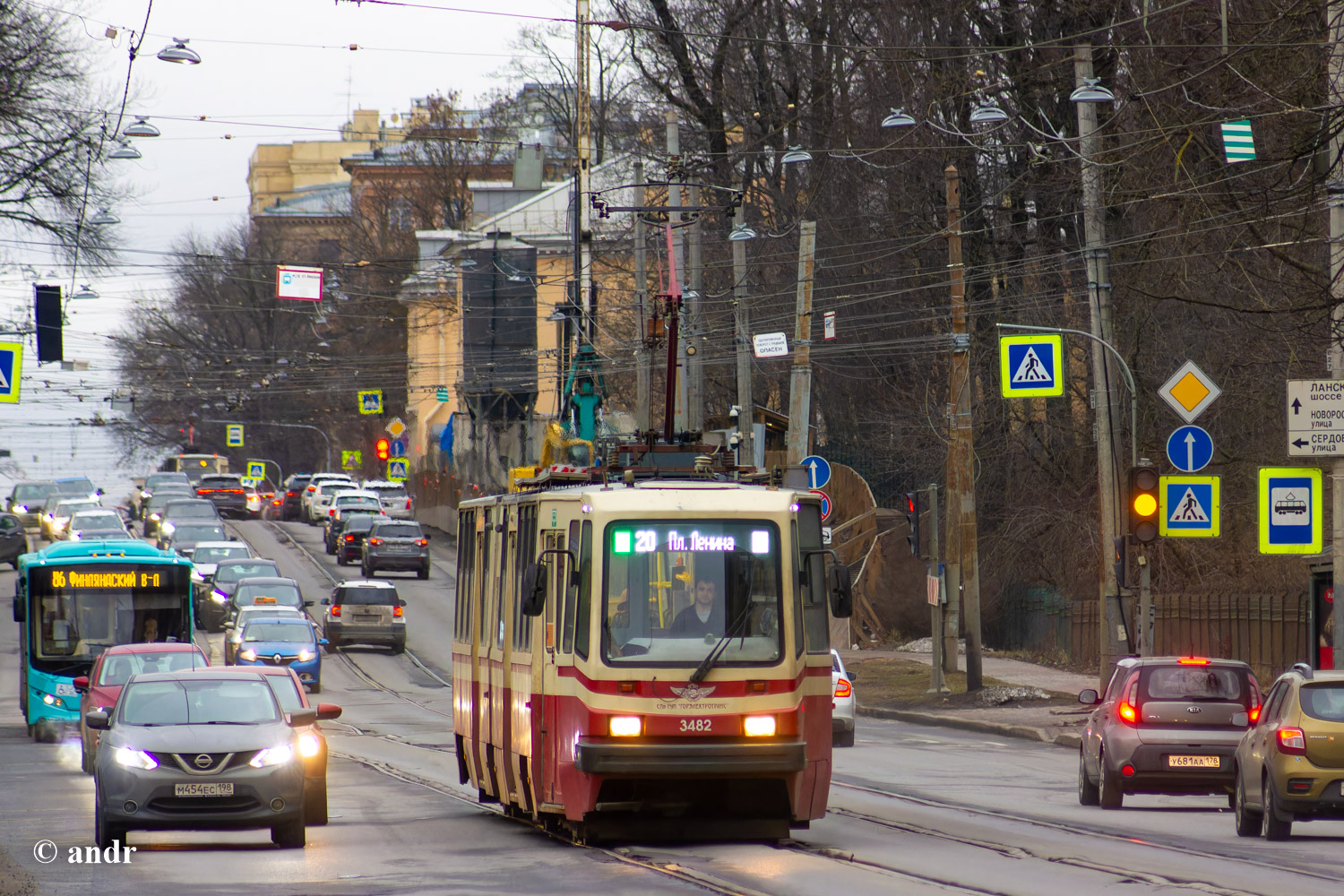 Санкт-Петербург, ЛВС-86К № 3482 Санкт-Петербург, ЛВС-86К № 3482