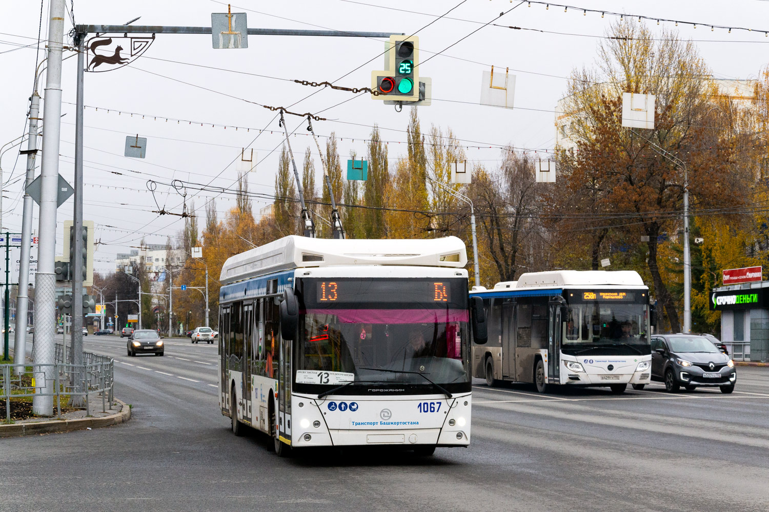 Уфа, УТТЗ-6241.01 «Горожанин» № 1067