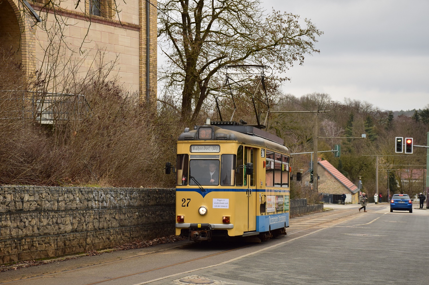 Woltersdorf, Gotha T57 № 27; Woltersdorf — Official farewell to the Gotha cars in regular service (01.03.2025)
