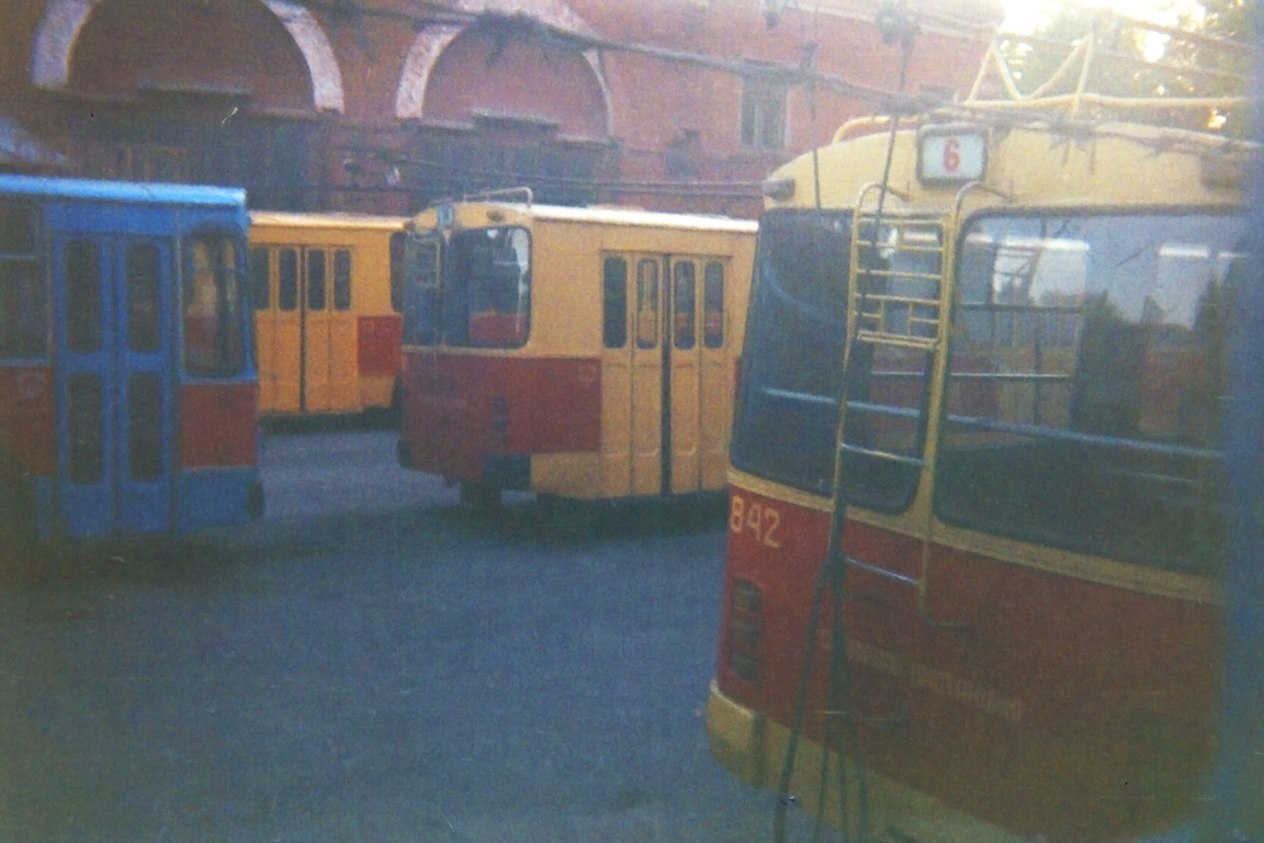 Самара, ЗиУ-682В № 842; Самара — Исторические фотографии — Трамвай и Троллейбус (1992-2000)